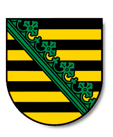 L&auml;nderwappen Sachsen